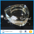 China professional manufacture fancy crystal glass cigar ashtray